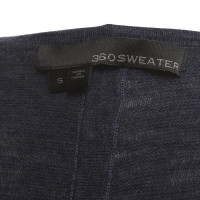 360 Sweater Strickjacke in Blau