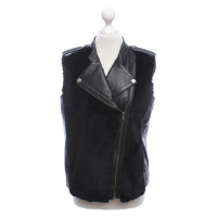 Gerard Darel Vest Leather in Black