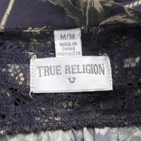True Religion Seidenbluse mit Muster