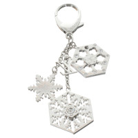 Louis Vuitton Key ring with snowflakes