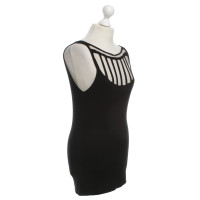 Dkny Zwarte Top met mesh