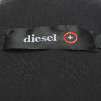 Diesel Giacca/Cappotto in Cotone in Nero