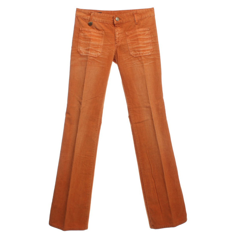 Gucci Pantaloni di velluto a Orange