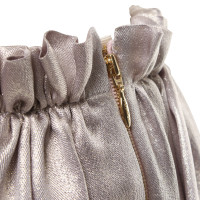 Rochas skirt with glitter coating