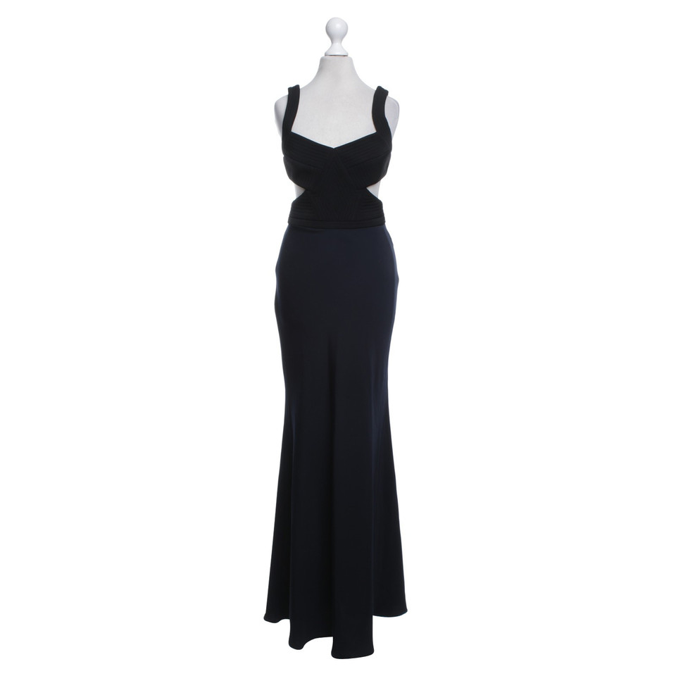 Cynthia Rowley Robe en noir / bleu