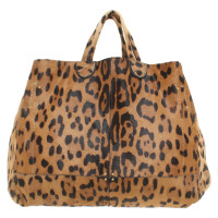 Jerome Dreyfuss Handbag with leopard print