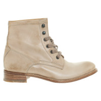 N.D.C. Made By Hand Ankle boots Leather in Beige