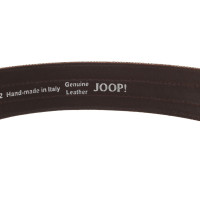 Joop! Belt with flap closure