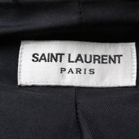 Saint Laurent Blazer en Laine en Noir