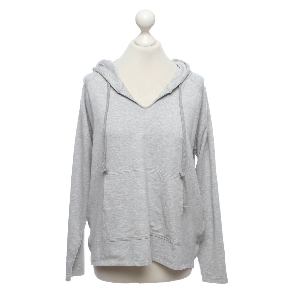 Majestic Filatures top from mixed fabric in grey