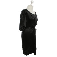 Stella McCartney Robe en soie en noir