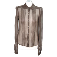 French Connection Silk top in brown