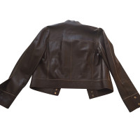 Louis Vuitton Leather jacket in brown