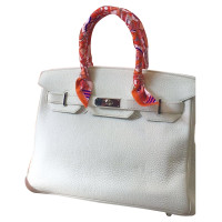 Hermès Birkin Bag 30 Leer in Wit