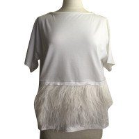 N°21 T-shirt with feathers