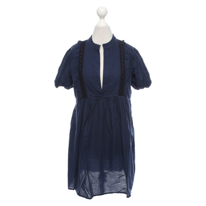 Patrizia Pepe Kleid aus Baumwolle in Blau