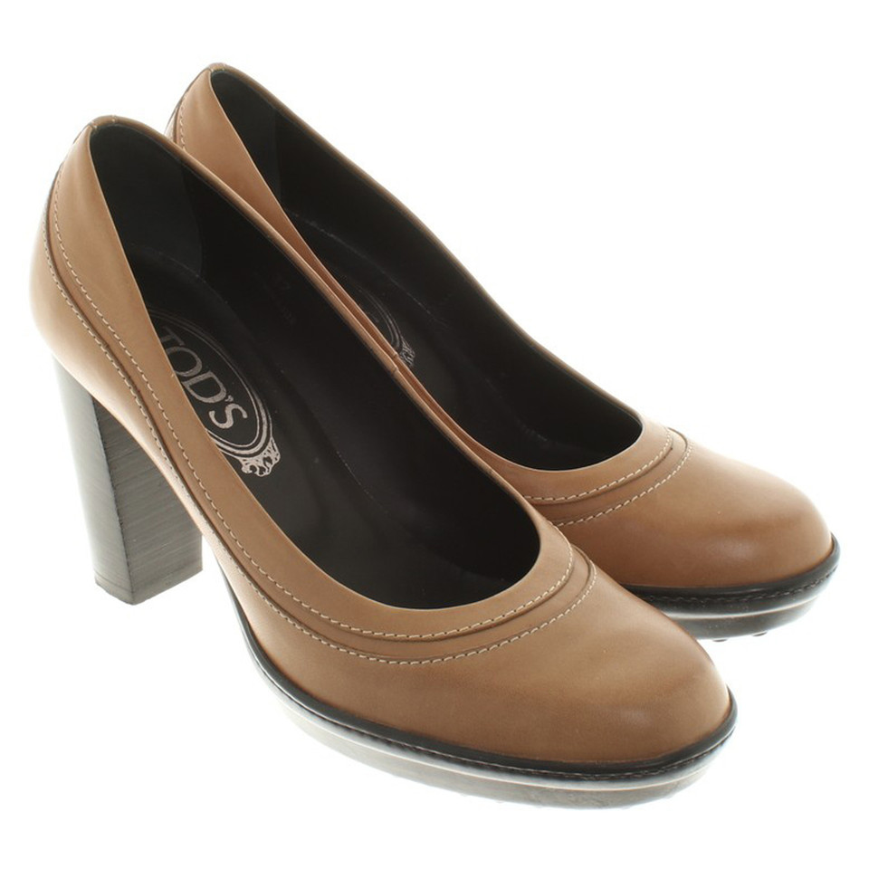 Tod's pumps in light brown