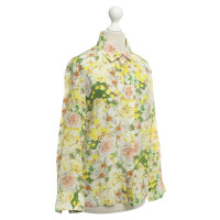 Andere merken Isolda - blouse met een bloemmotief