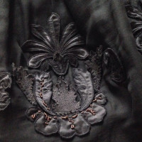 Fendi Black silk skirt