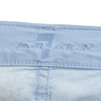 7 For All Mankind Jeans "The Skinny" in light blue