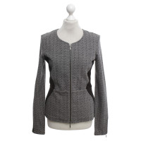 Maison Scotch Veste en noir / blanc