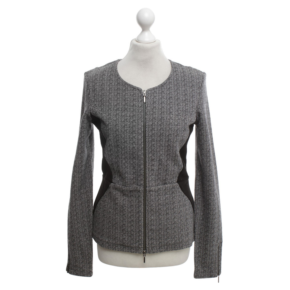 Maison Scotch Jacket in black / white