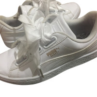Alexander Mc Queen For Puma Trainers Patent leather in White