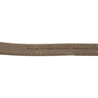 Balenciaga Armreif/Armband aus Leder in Taupe