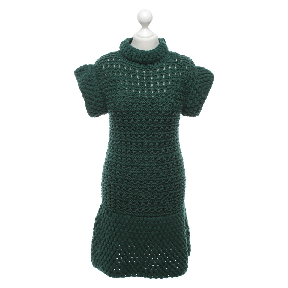 Missoni Gebreide jurk in groen