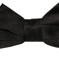 Chanel Bow/brooch black silk
