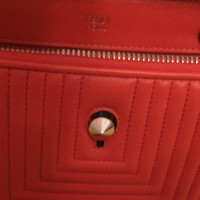 Fendi Dotcom Click Leather in Red