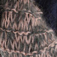 Lala Berlin sciarpa lavorata a maglia con motivo