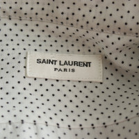 Saint Laurent Blouse met stippenpatroon