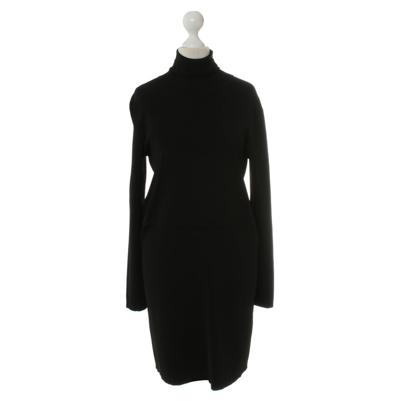 Jil Sander Kleid in Schwarz