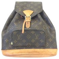 Louis Vuitton Montsouris Canvas in Brown