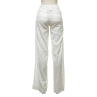 Alice + Olivia Pleated trousers in white