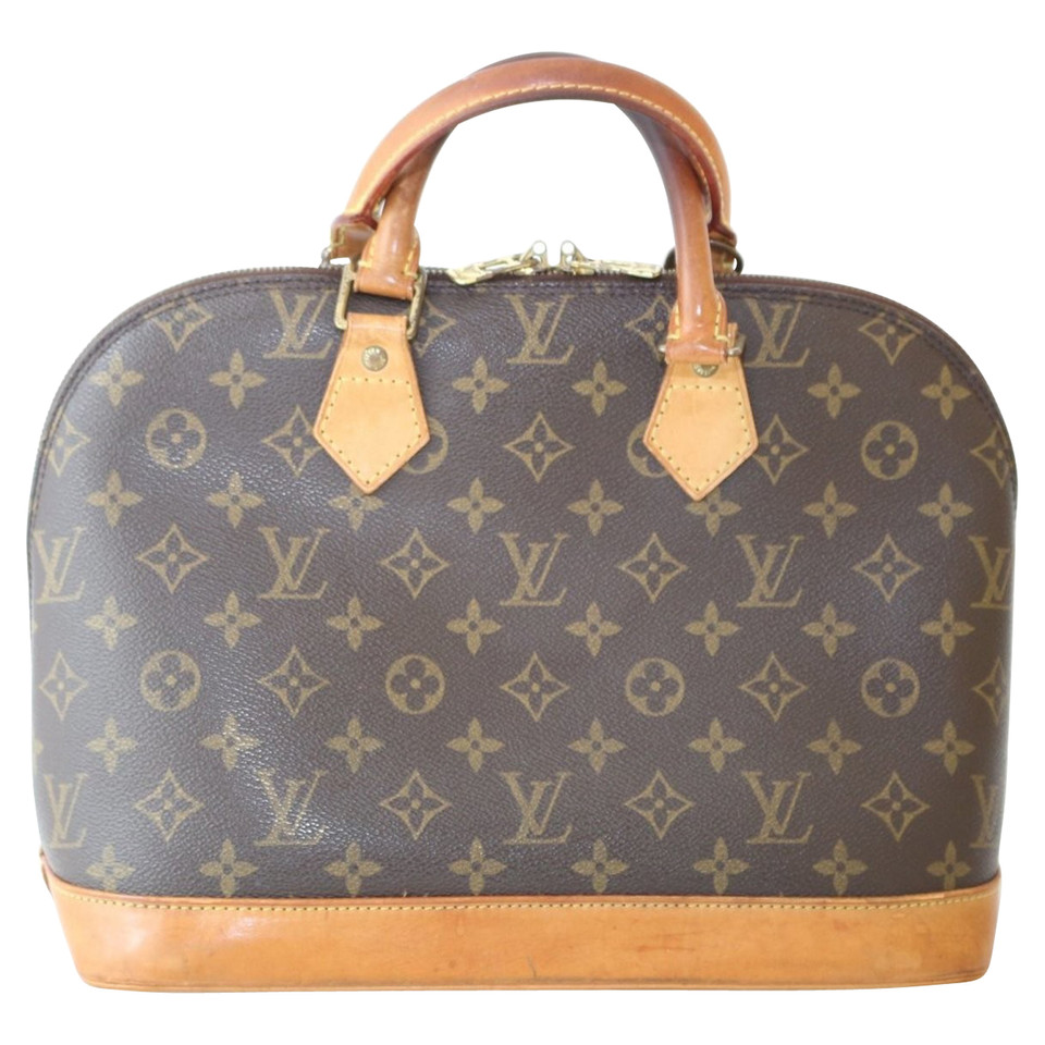 Louis Vuitton Alma PM32 in Pelle in Marrone