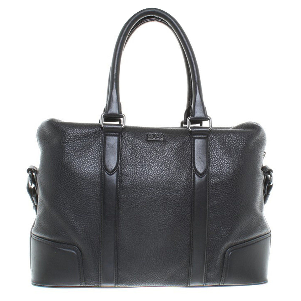 Hugo Boss Handbag in black - Buy Second hand Hugo Boss Handbag in black ...