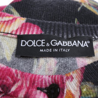 Dolce & Gabbana Jacket with roses pattern