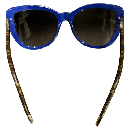 Louis Vuitton Brille aus Leder in Blau