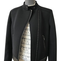 Prada Prada neoprene leather jacket