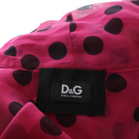 D&G Bluse mit Muster