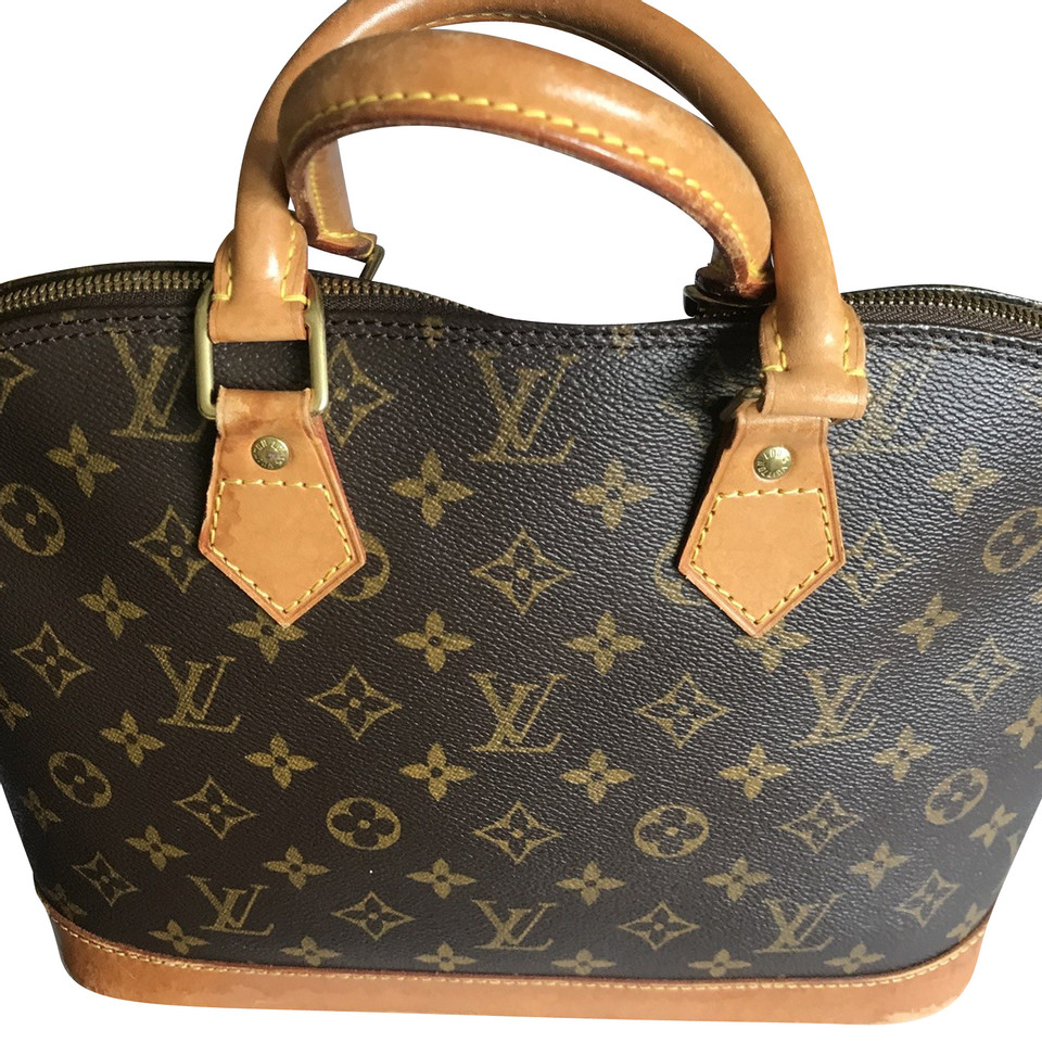 Louis Vuitton Alma Leather in Brown