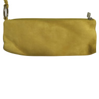 Sonia Rykiel clutch in camoscio giallo