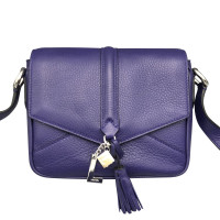 Lancel Handbag Leather in Blue