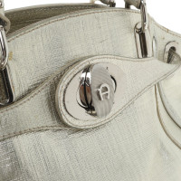 Aigner Handtasche im Metallic-Look
