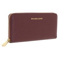 Michael Kors Bag/Purse Leather in Bordeaux