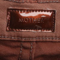 Mother Flared Jeans in Nude