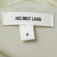 Helmut Lang zijden jurk in mint Green