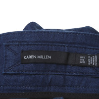 Karen Millen Jeans bleu foncé